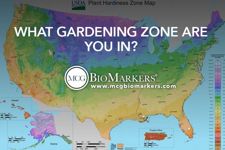 What Gardening Zone Are You In? MCG BioMarkers