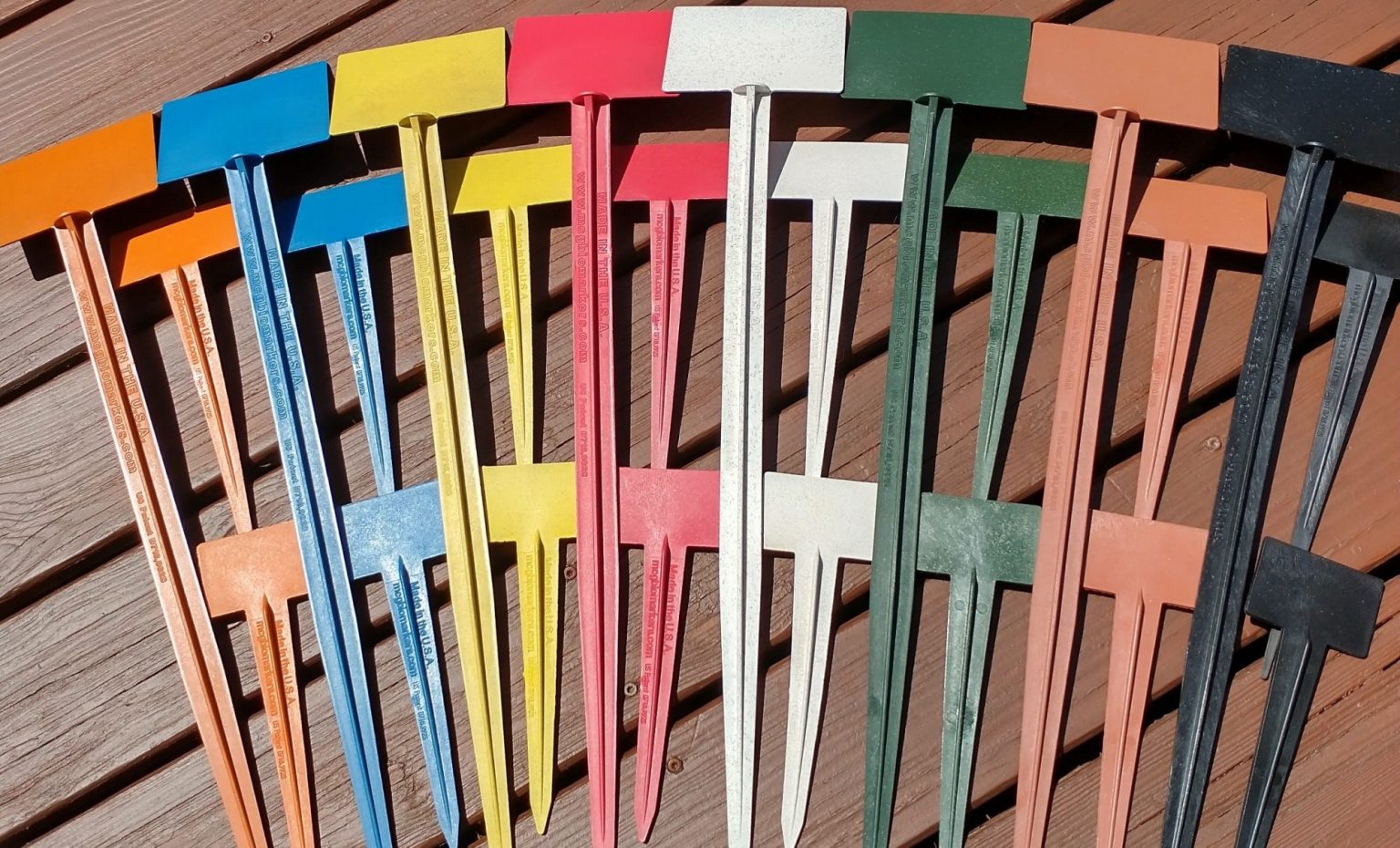 Premium Garden Markers by MCG BioMarkers